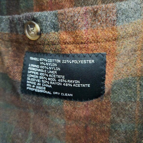 Jos. A. Bank 40R Weather-Resistant Trench Coat with Removable Lining - Picture 5 of 5